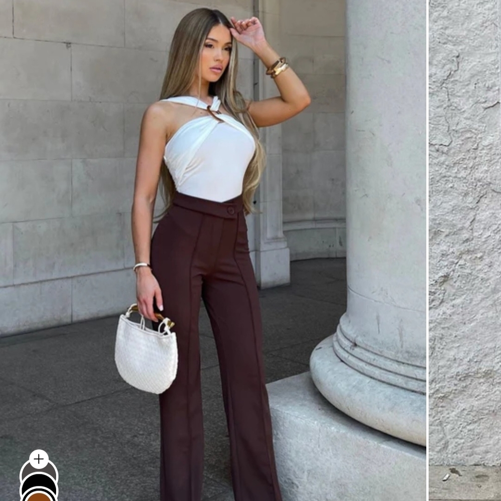 Fashion Nova Chocolate Brown Women's Trousers